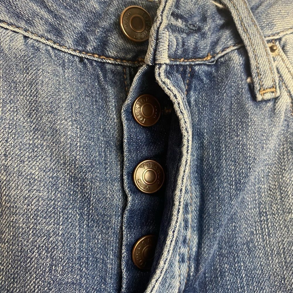 Madewell 24 Curvey High Rise Skinny dark wash jeans - Picture 9 of 9